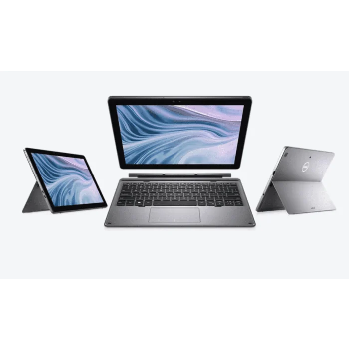 Dell (Refurbished) Latitude 7210 2-in-1 – Intel Core i5 10th Gen, 16GB DDR4 RAM, 256GB SSD, Intel UHD Graphics, 12.3" FHD Touchscreen, Convertible