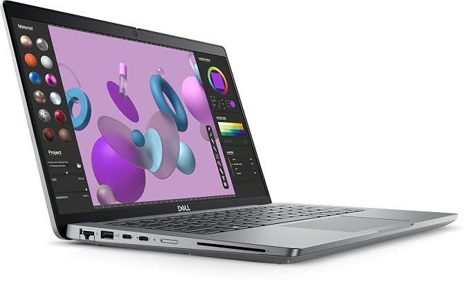 Dell (Refurbished) Precision 3480 – Intel Core i7 13th Gen, 16GB DDR5 RAM, 256GB/512GB SSD, Intel Graphics, 14" FHD Display, Mobile Workstation