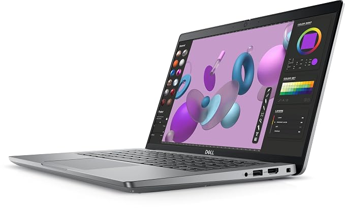 Dell (Refurbished) Precision 3480 – Intel Core i7 13th Gen, 16GB DDR5 RAM, 256GB/512GB SSD, Intel Graphics, 14" FHD Display, Mobile Workstation